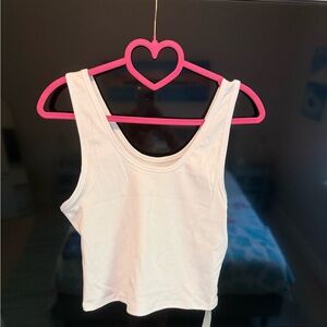 Elegant White Women's Tank Top